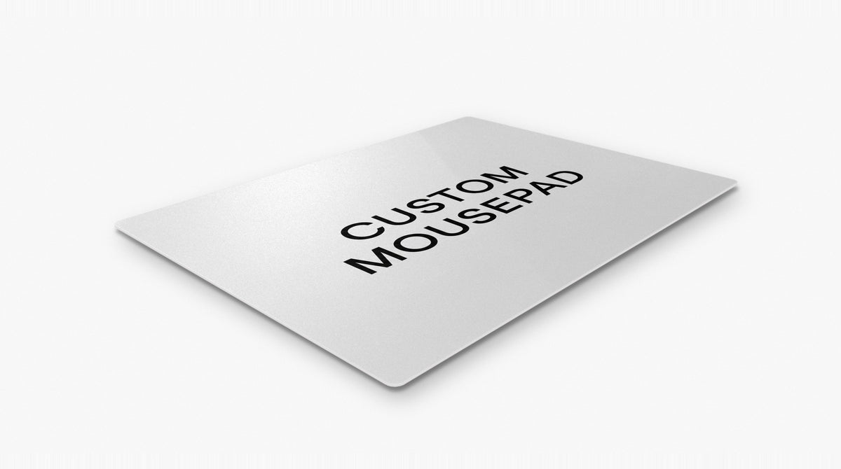 Custom Glass Mousepad glass mousepad - 3/4 view