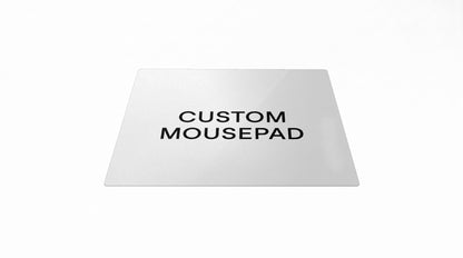 Custom Glass Mousepad glass mousepad - front view
