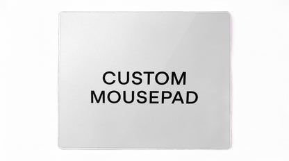 Custom Glass Mousepad glass mousepad - top view