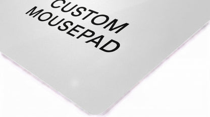 Custom Glass Mousepad glass mousepad - corner close-up