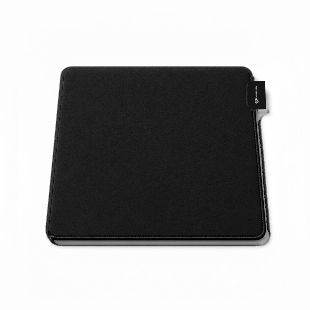 XS Mousepad Black Edtion - transparent edges, black label