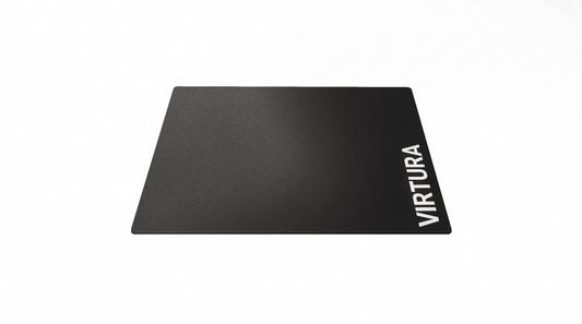 V-BLACK – tapet mausi prej xhami – pamje nga përpara