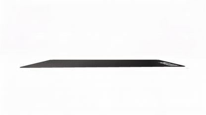 V-BLACK glass mousepad - side view