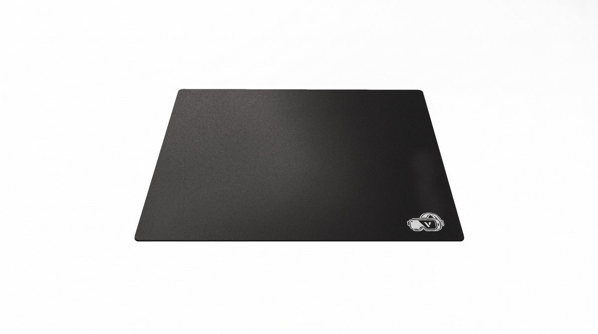 V-BLACK V-2 – tappetino in vetro – vista frontale