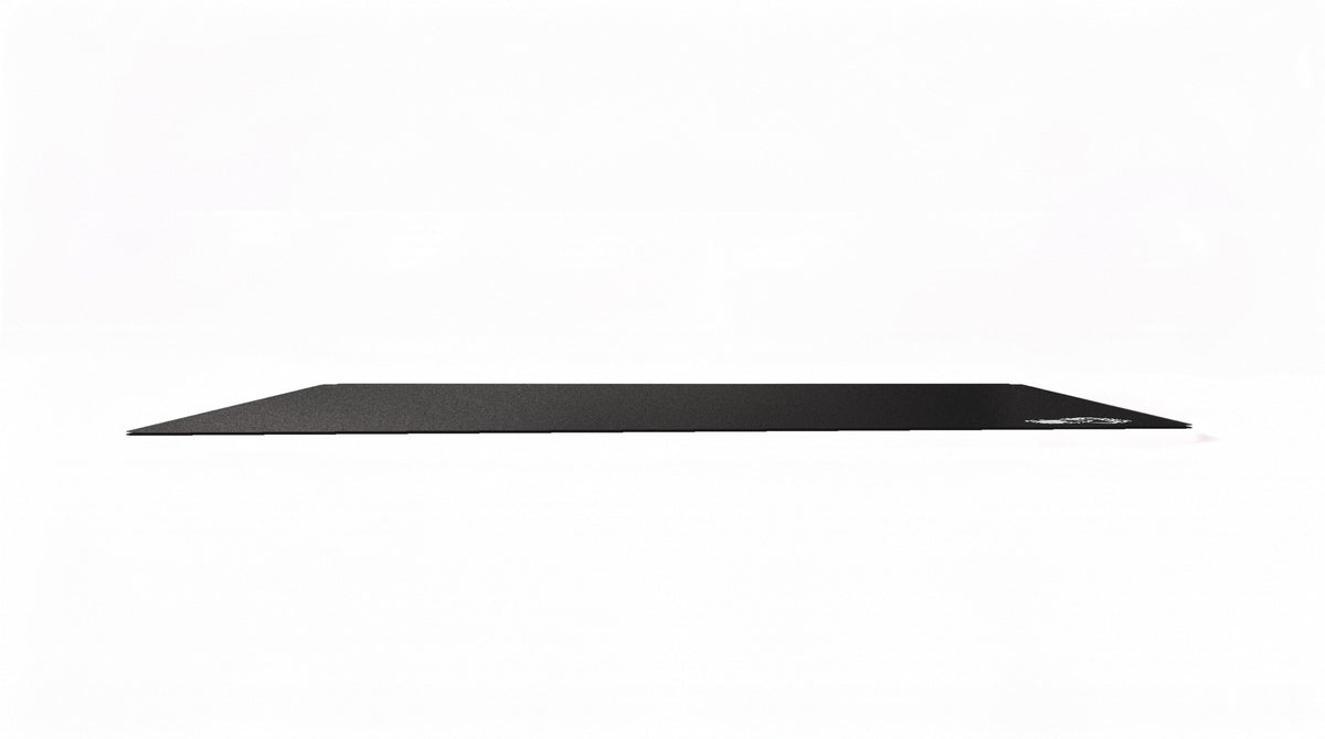 V-BLACK V-2 – tappetino in vetro – vista laterale