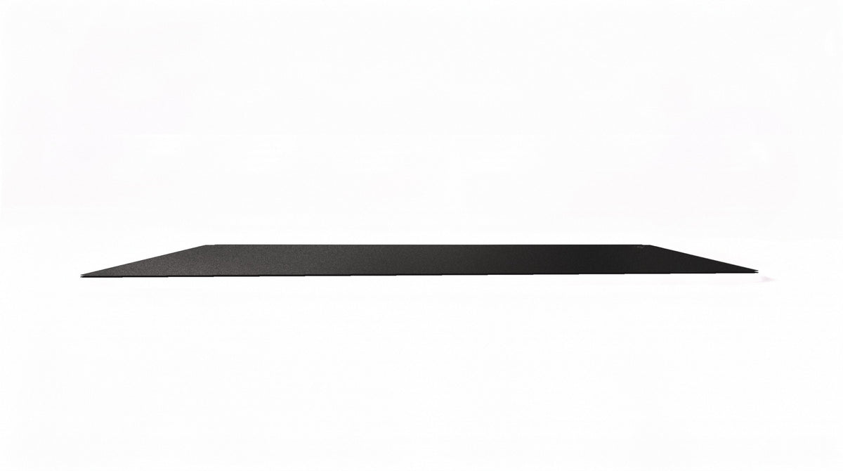 V-CONTROL V1 (BLACK) – staklena podloga za miša – pogled sa strane