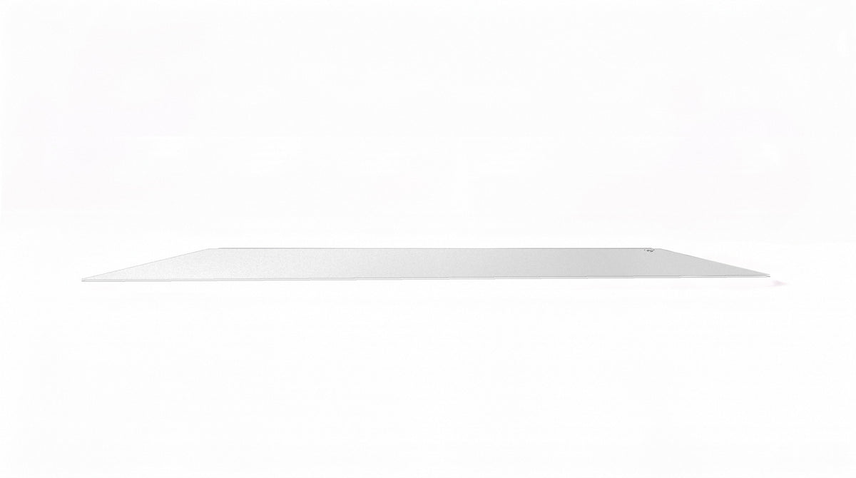 V-CONTROL V1 (WHITE) – стеклянный коврик для мыши – вид сбоку