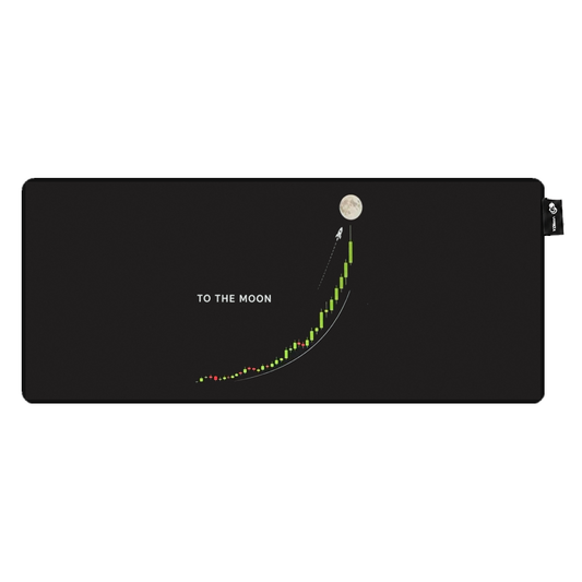 V-TRADING stoffen muismat – To The Moon-ontwerp